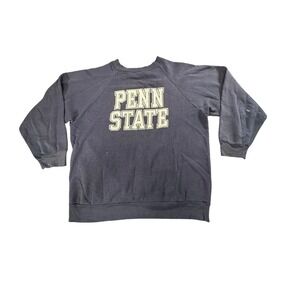 Vtg Penn State Nittany Lions PSU‎ Raglan Crewneck Sweatshirt Men's XL USA